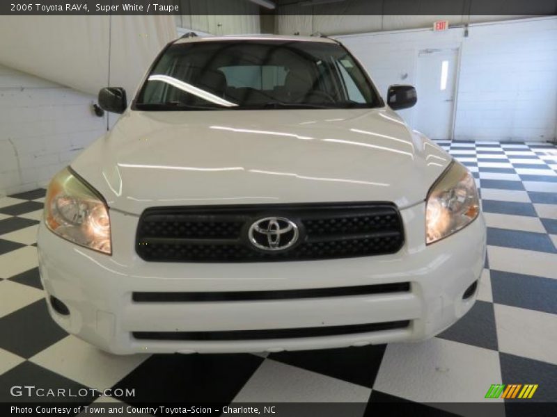 Super White / Taupe 2006 Toyota RAV4
