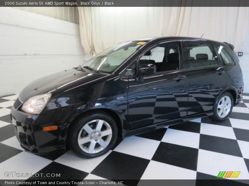 Black Onyx / Black 2006 Suzuki Aerio SX AWD Sport Wagon