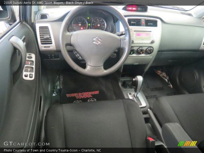 Black Onyx / Black 2006 Suzuki Aerio SX AWD Sport Wagon