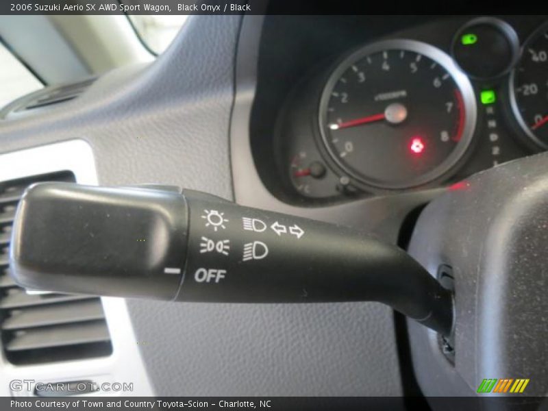 Controls of 2006 Aerio SX AWD Sport Wagon