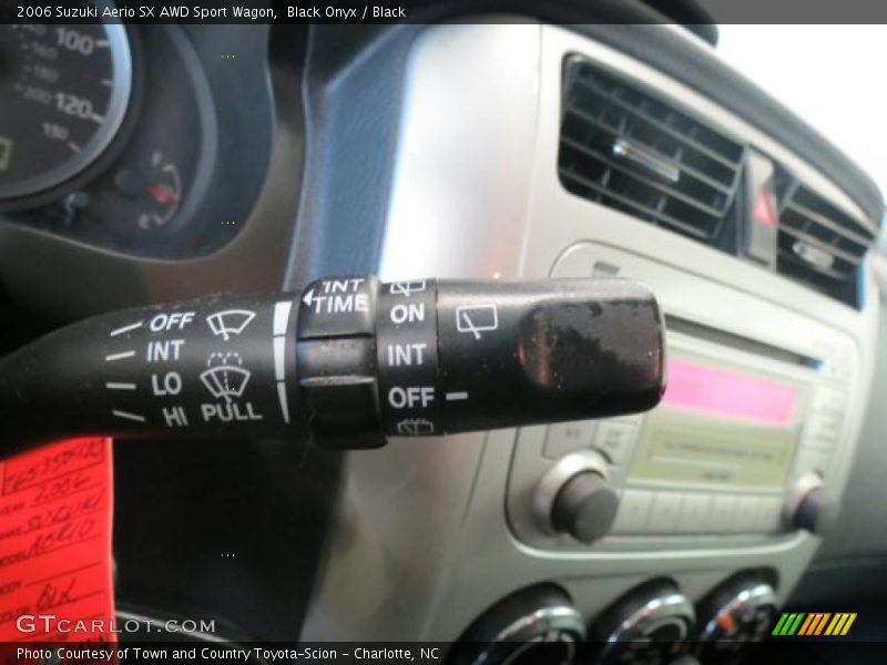 Controls of 2006 Aerio SX AWD Sport Wagon