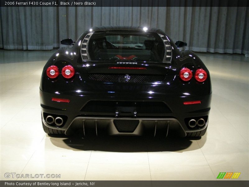 2006 Ferrari F430 Coupe F1, Black / Black, Rear - 2006 Ferrari F430 Coupe F1