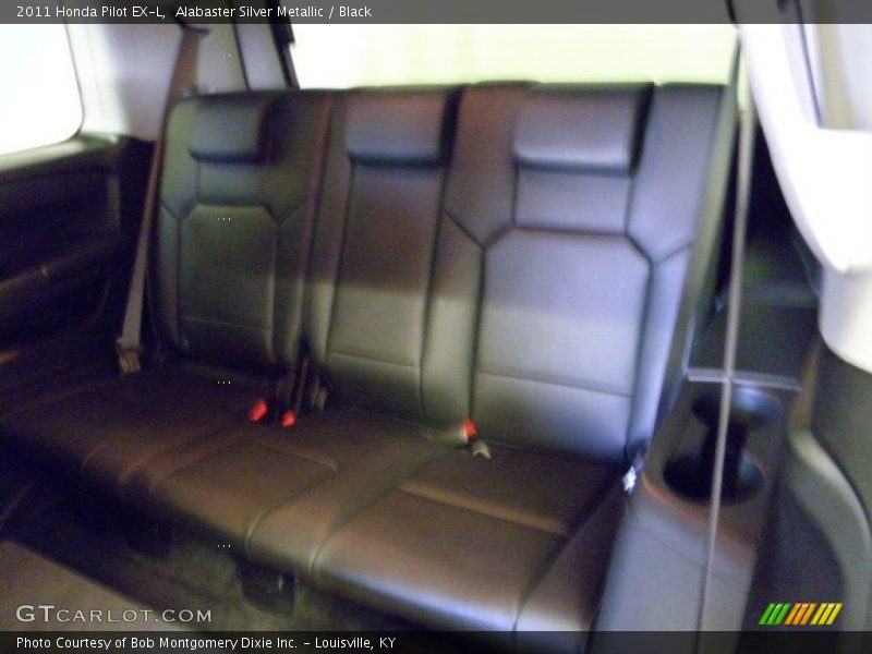Alabaster Silver Metallic / Black 2011 Honda Pilot EX-L