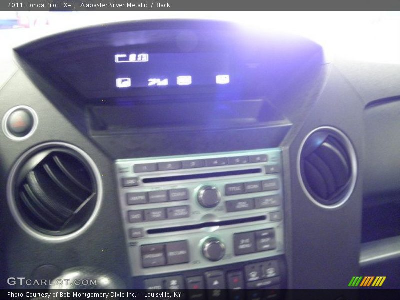 Alabaster Silver Metallic / Black 2011 Honda Pilot EX-L