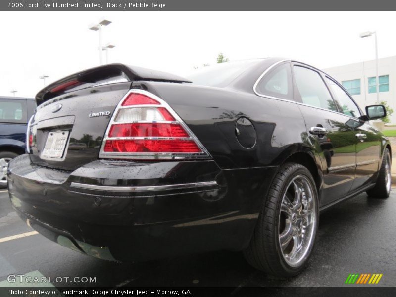 Black / Pebble Beige 2006 Ford Five Hundred Limited