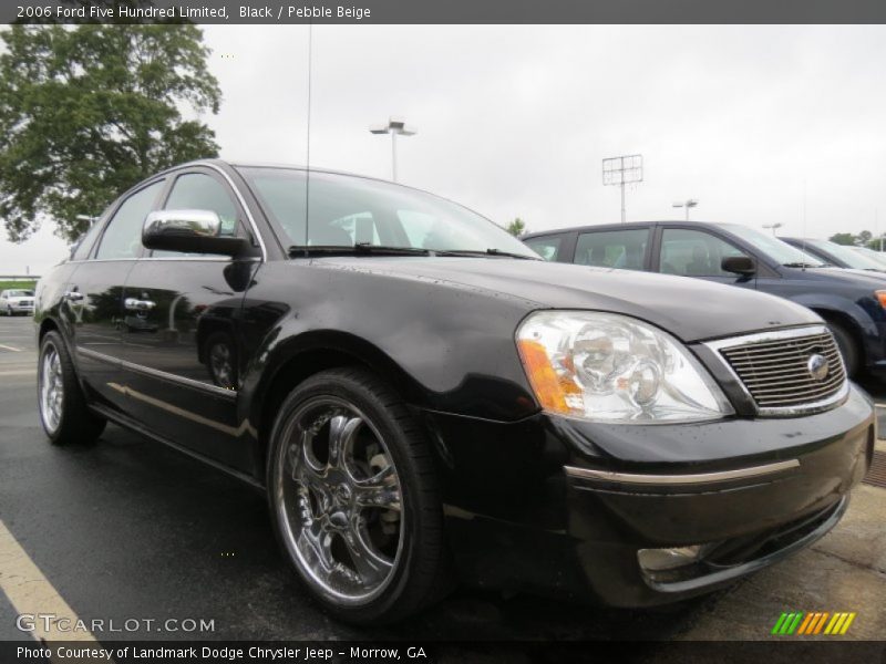 Black / Pebble Beige 2006 Ford Five Hundred Limited
