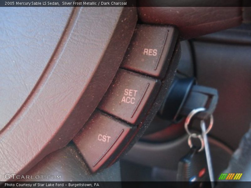Silver Frost Metallic / Dark Charcoal 2005 Mercury Sable LS Sedan