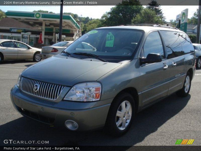 Spruce Green Metallic / Pebble 2004 Mercury Monterey Luxury