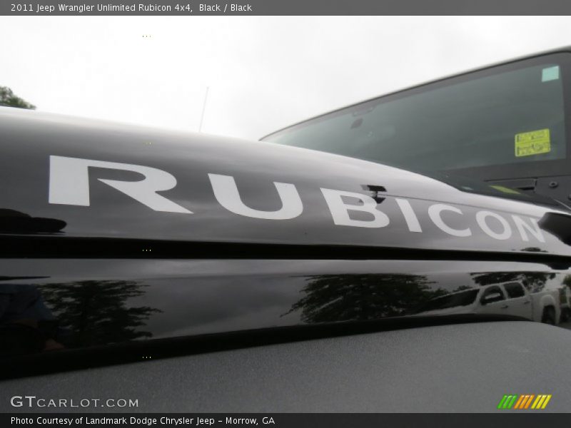 Black / Black 2011 Jeep Wrangler Unlimited Rubicon 4x4