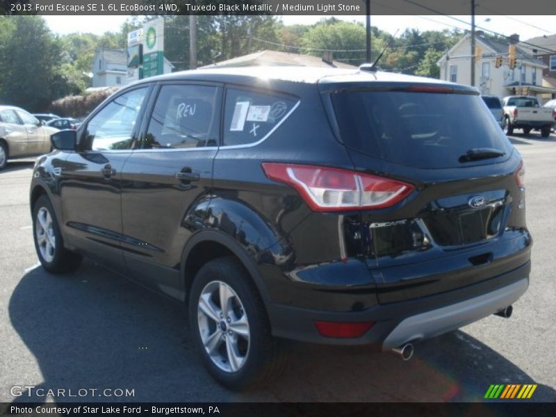 Tuxedo Black Metallic / Medium Light Stone 2013 Ford Escape SE 1.6L EcoBoost 4WD