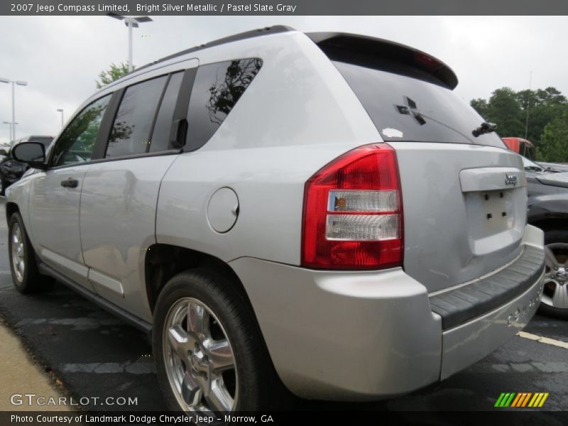 Bright Silver Metallic / Pastel Slate Gray 2007 Jeep Compass Limited