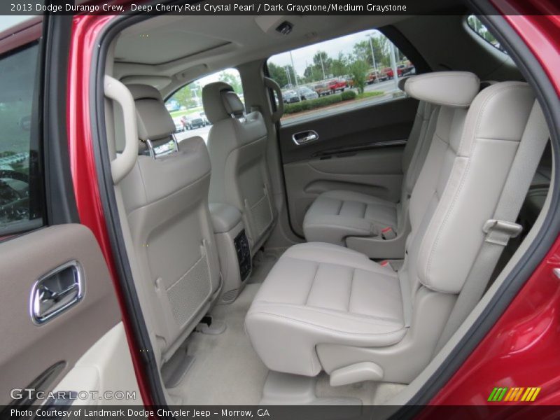 Deep Cherry Red Crystal Pearl / Dark Graystone/Medium Graystone 2013 Dodge Durango Crew