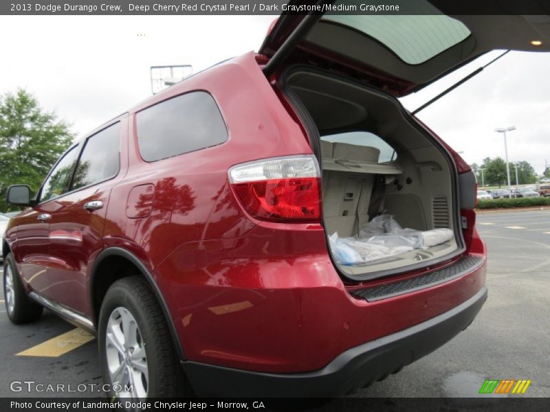 Deep Cherry Red Crystal Pearl / Dark Graystone/Medium Graystone 2013 Dodge Durango Crew