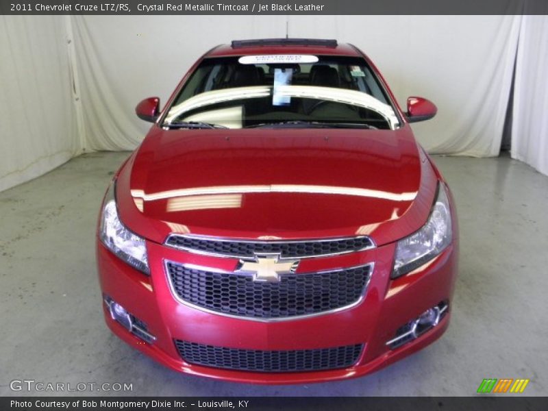 Crystal Red Metallic Tintcoat / Jet Black Leather 2011 Chevrolet Cruze LTZ/RS