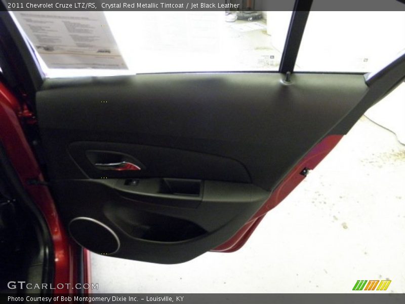 Crystal Red Metallic Tintcoat / Jet Black Leather 2011 Chevrolet Cruze LTZ/RS