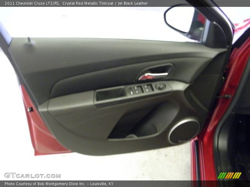 Crystal Red Metallic Tintcoat / Jet Black Leather 2011 Chevrolet Cruze LTZ/RS