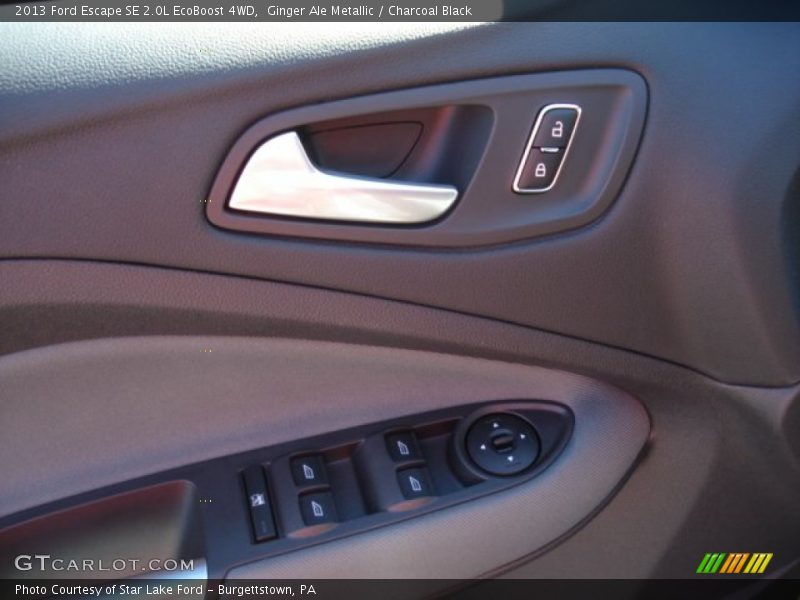 Ginger Ale Metallic / Charcoal Black 2013 Ford Escape SE 2.0L EcoBoost 4WD
