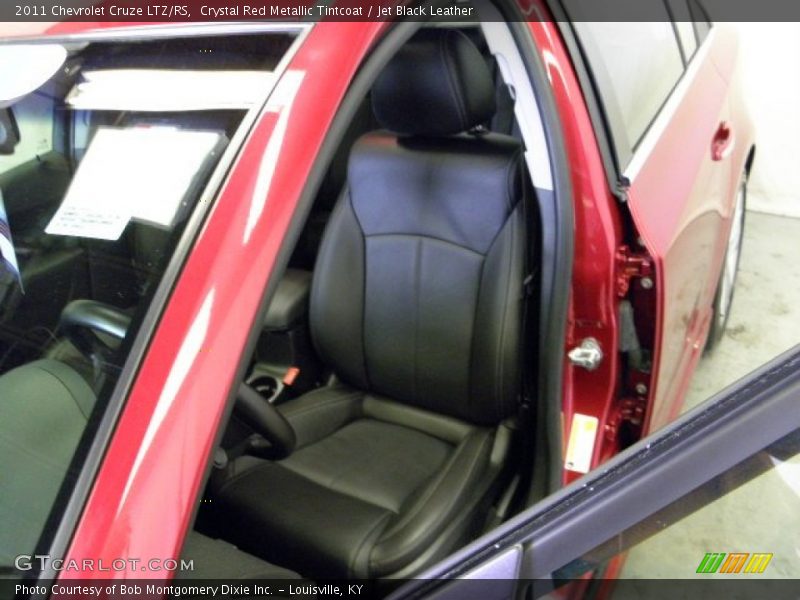 Crystal Red Metallic Tintcoat / Jet Black Leather 2011 Chevrolet Cruze LTZ/RS