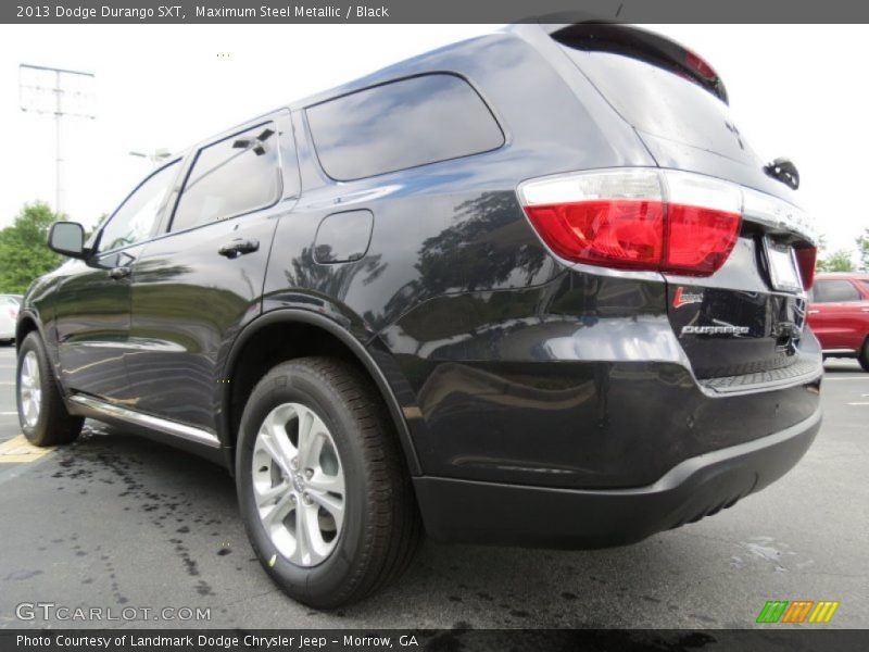 Maximum Steel Metallic / Black 2013 Dodge Durango SXT