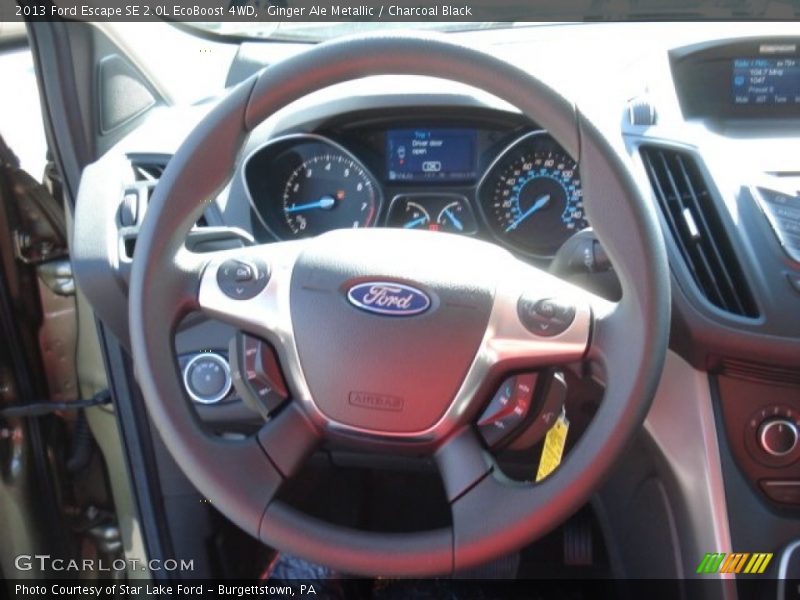  2013 Escape SE 2.0L EcoBoost 4WD Steering Wheel
