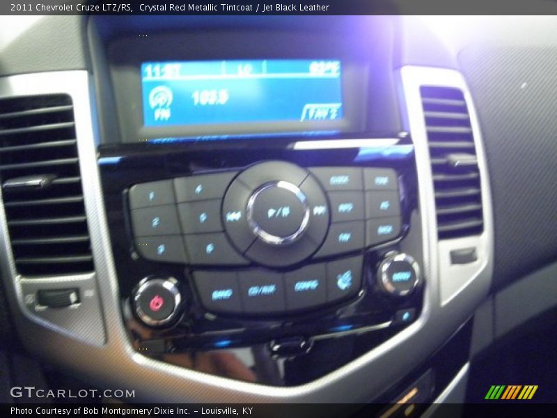 Crystal Red Metallic Tintcoat / Jet Black Leather 2011 Chevrolet Cruze LTZ/RS