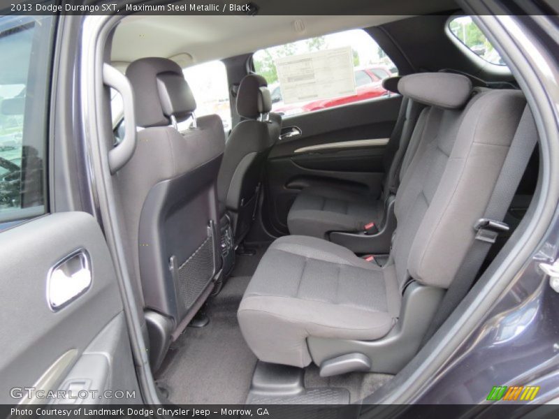 Rear Seat of 2013 Durango SXT