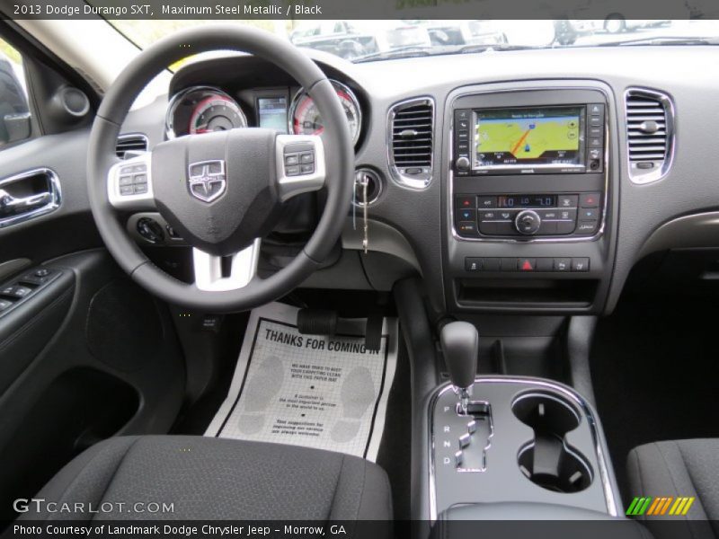Dashboard of 2013 Durango SXT