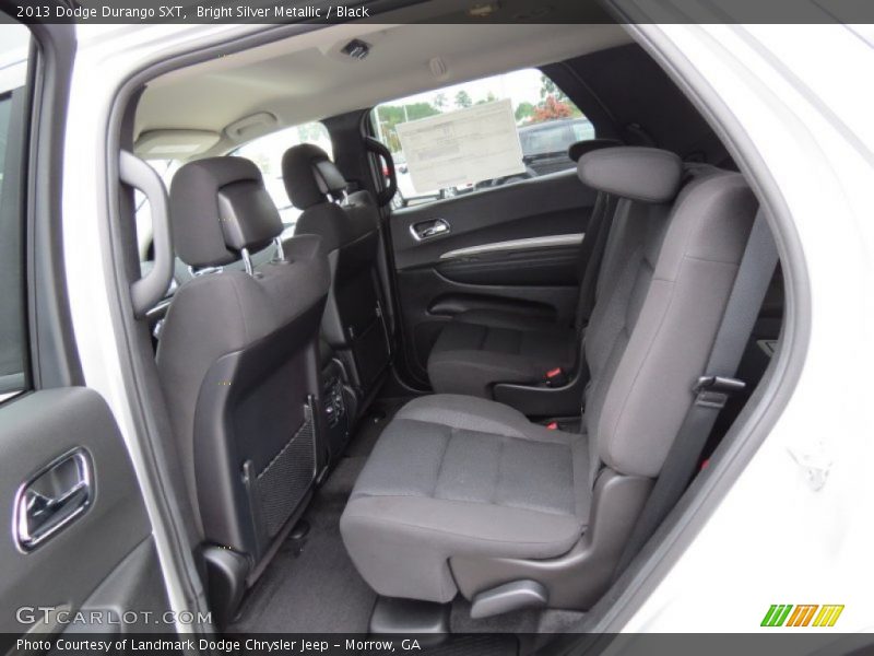 Rear Seat of 2013 Durango SXT