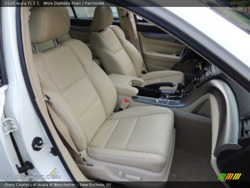 Front Seat of 2010 TL 3.5