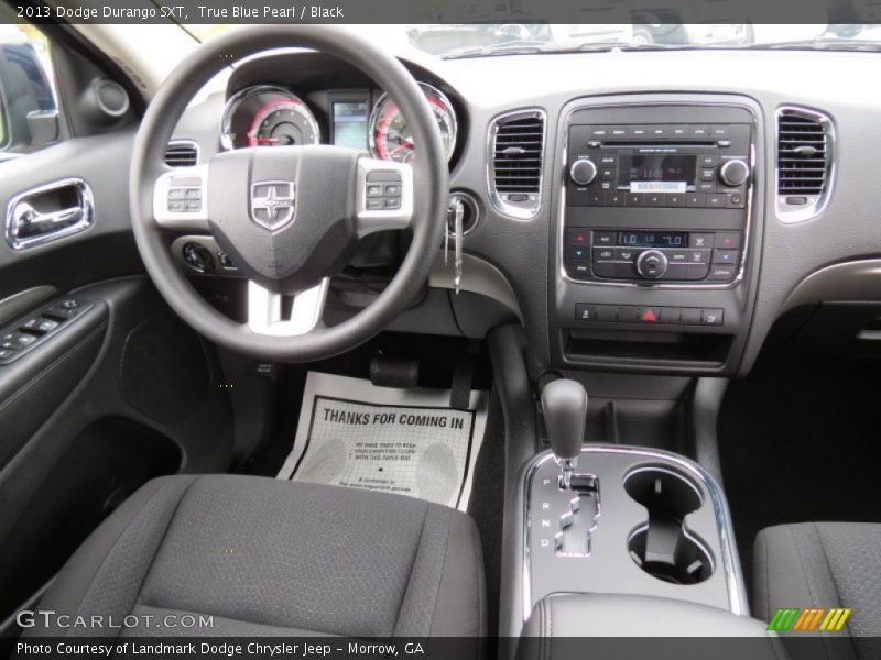 Dashboard of 2013 Durango SXT