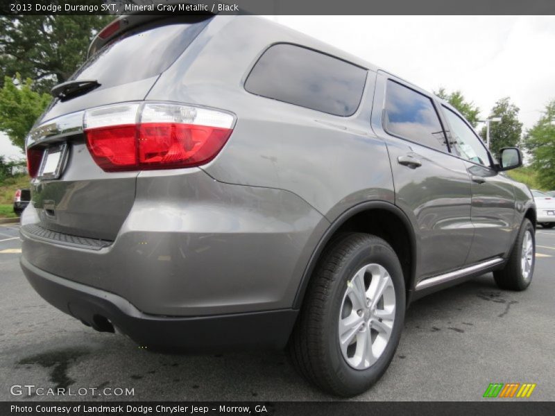 Mineral Gray Metallic / Black 2013 Dodge Durango SXT
