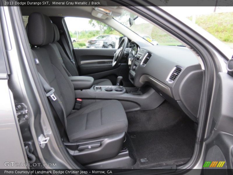Mineral Gray Metallic / Black 2013 Dodge Durango SXT