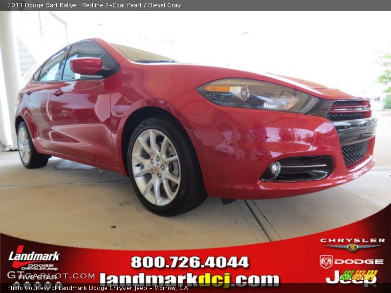 Redline 2-Coat Pearl / Diesel Gray 2013 Dodge Dart Rallye