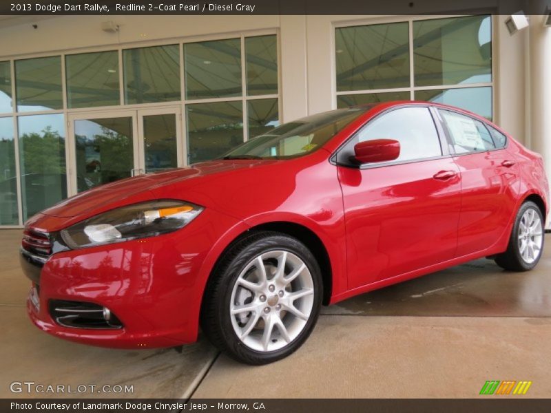 Redline 2-Coat Pearl / Diesel Gray 2013 Dodge Dart Rallye