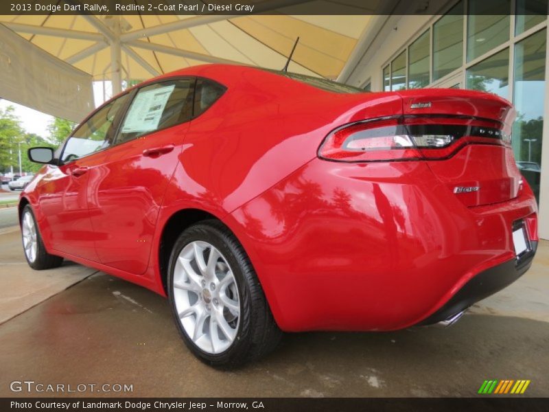 Redline 2-Coat Pearl / Diesel Gray 2013 Dodge Dart Rallye