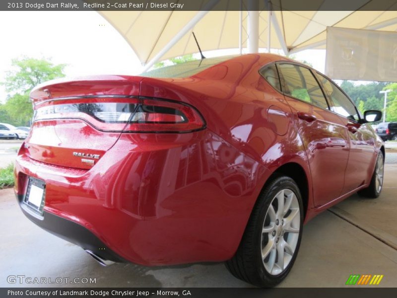 Redline 2-Coat Pearl / Diesel Gray 2013 Dodge Dart Rallye