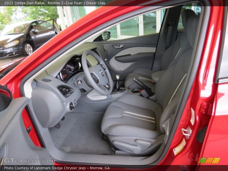 Redline 2-Coat Pearl / Diesel Gray 2013 Dodge Dart Rallye