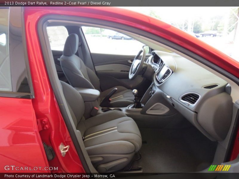 Redline 2-Coat Pearl / Diesel Gray 2013 Dodge Dart Rallye