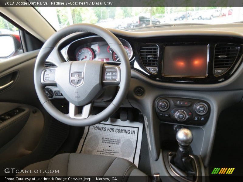 Redline 2-Coat Pearl / Diesel Gray 2013 Dodge Dart Rallye