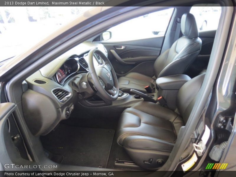  2013 Dart Limited Black Interior