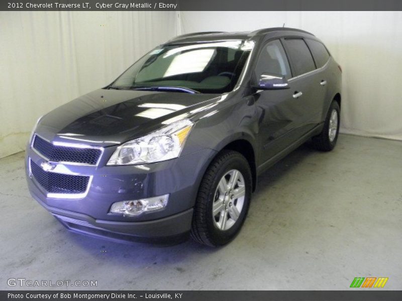 Cyber Gray Metallic / Ebony 2012 Chevrolet Traverse LT