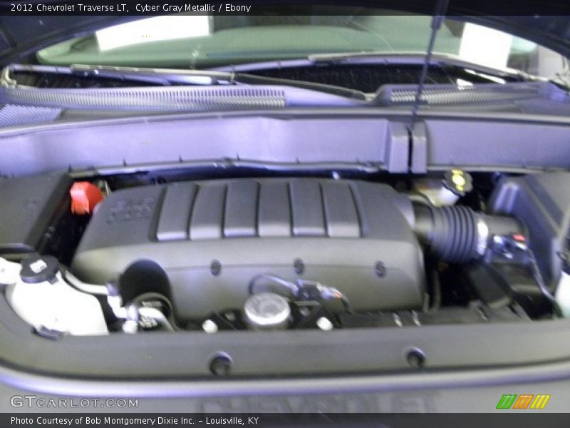 Cyber Gray Metallic / Ebony 2012 Chevrolet Traverse LT