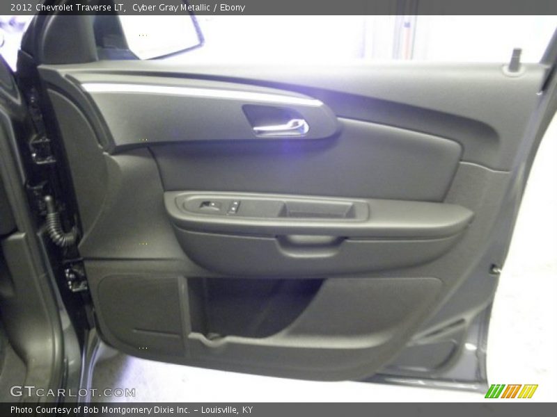 Cyber Gray Metallic / Ebony 2012 Chevrolet Traverse LT