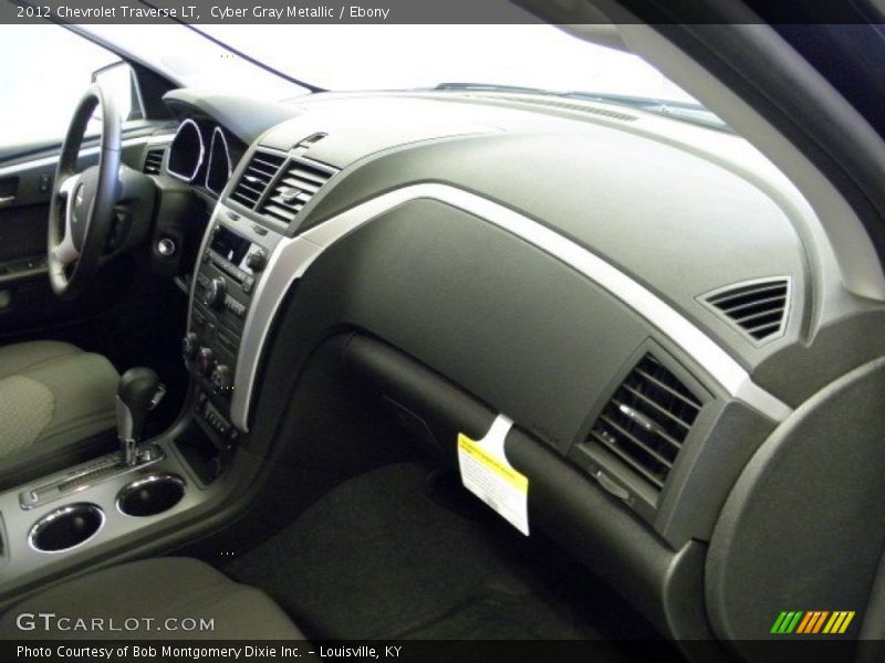 Cyber Gray Metallic / Ebony 2012 Chevrolet Traverse LT