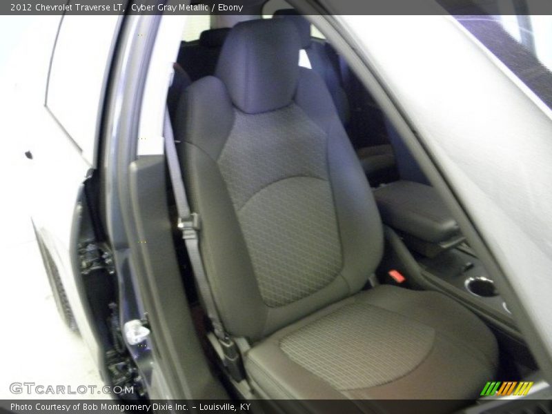 Cyber Gray Metallic / Ebony 2012 Chevrolet Traverse LT
