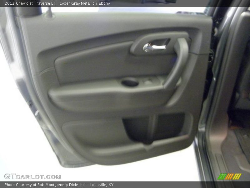 Cyber Gray Metallic / Ebony 2012 Chevrolet Traverse LT