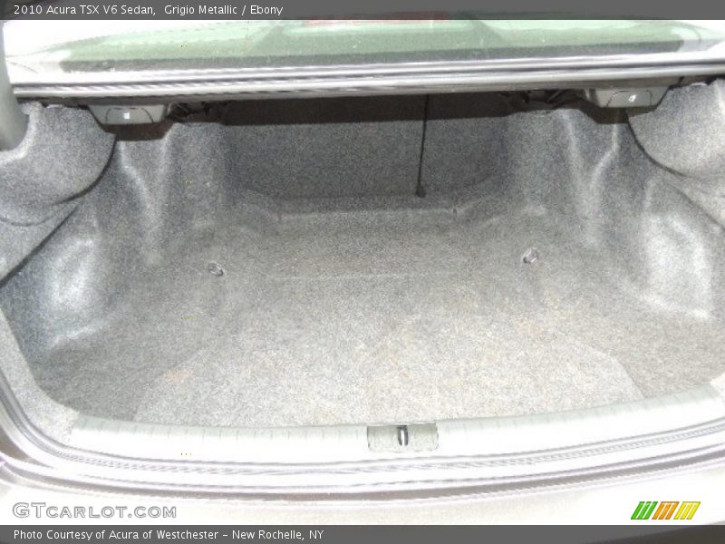 Grigio Metallic / Ebony 2010 Acura TSX V6 Sedan