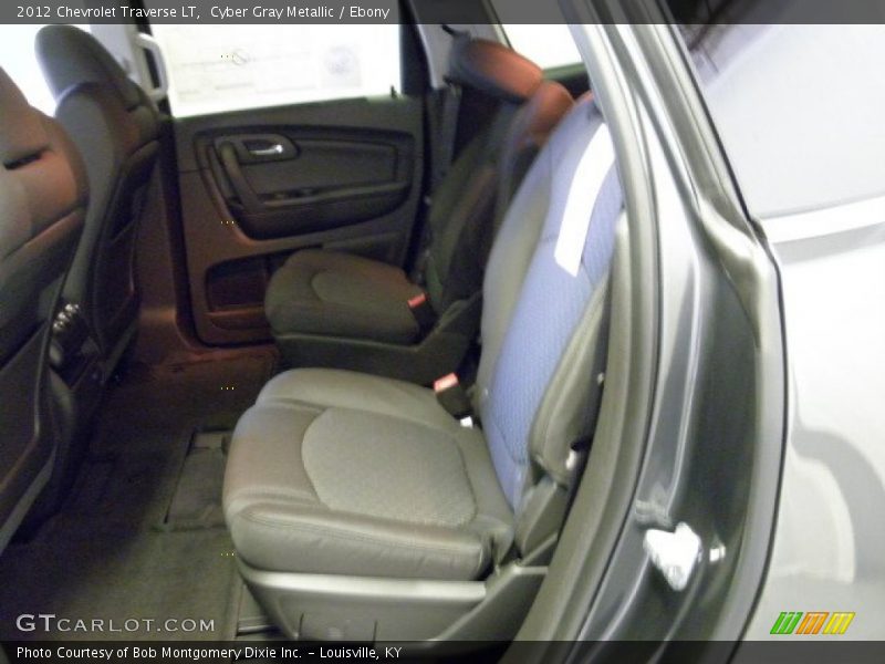 Cyber Gray Metallic / Ebony 2012 Chevrolet Traverse LT