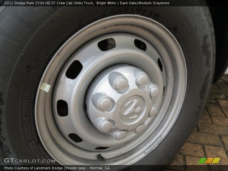 Bright White / Dark Slate/Medium Graystone 2012 Dodge Ram 2500 HD ST Crew Cab Utility Truck