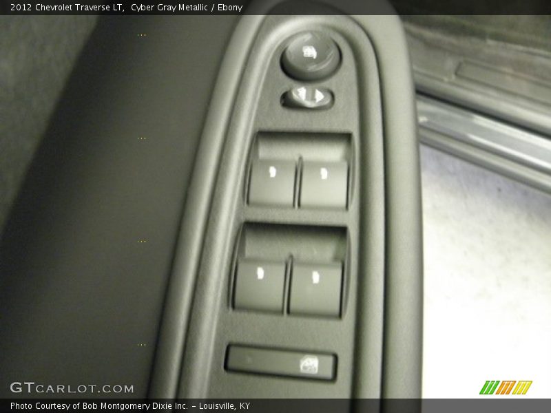 Cyber Gray Metallic / Ebony 2012 Chevrolet Traverse LT